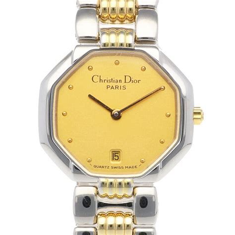 christian dior octagon watch|dior gold watches for women.